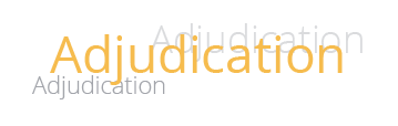 Adjudication